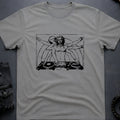 Vitruvian DJ Da Vinci T-Shirt