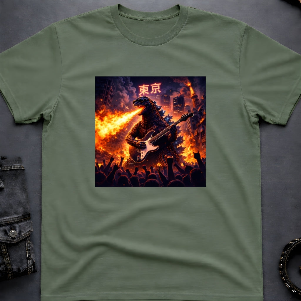 Godzilla Rocks Tokyo T-Shirt