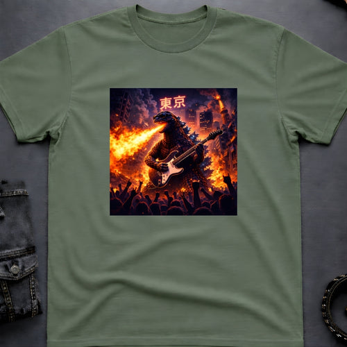 Godzilla Rocks Tokyo T-Shirt