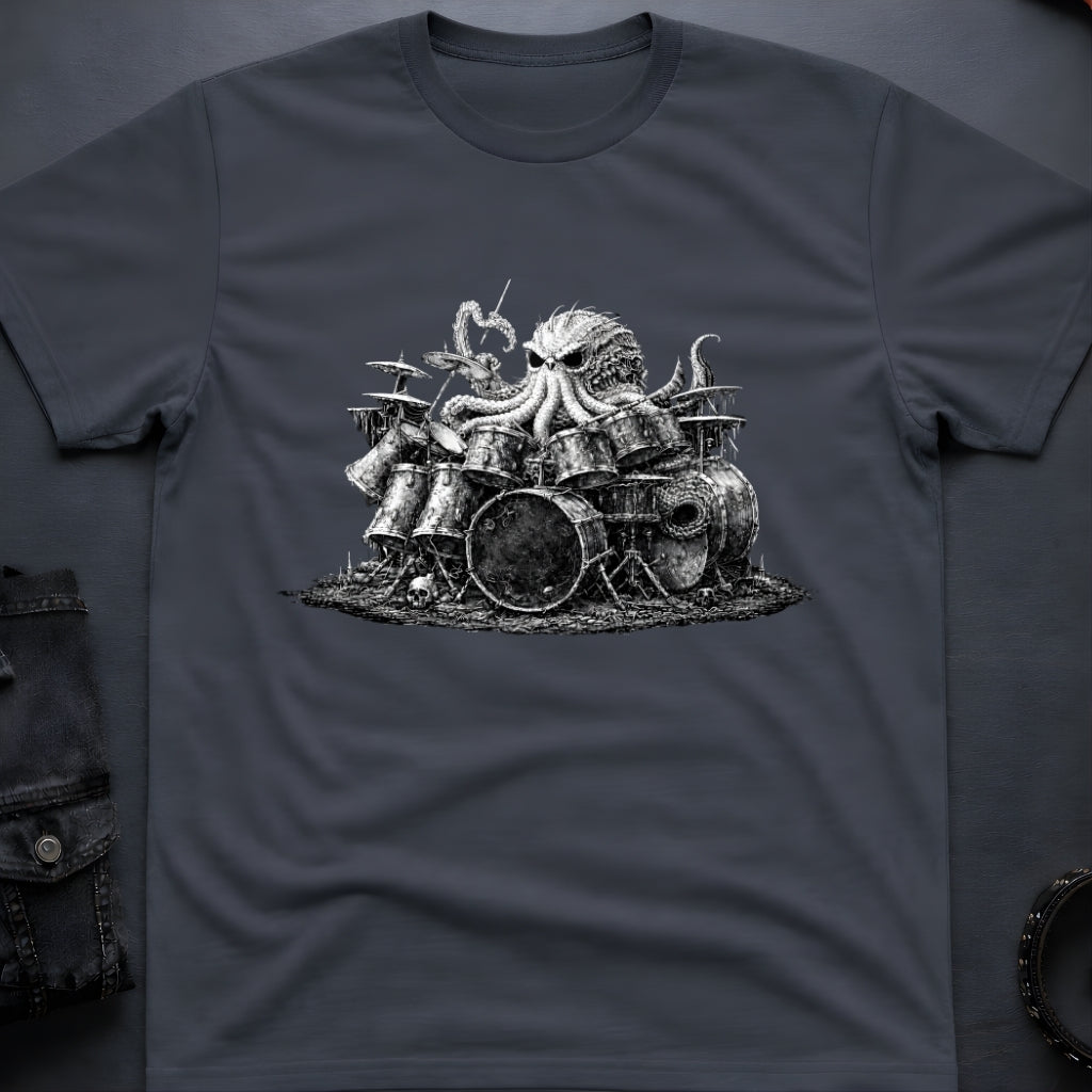 Kraken Drummer T-Shirt