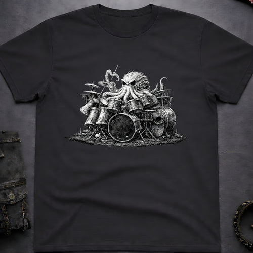 Kraken Drummer T-Shirt