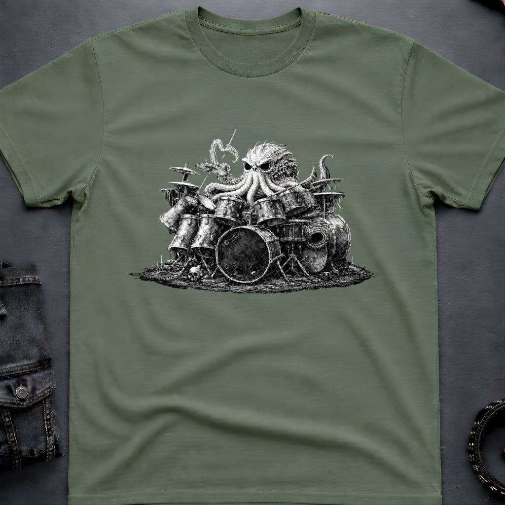 Kraken Drummer T-Shirt