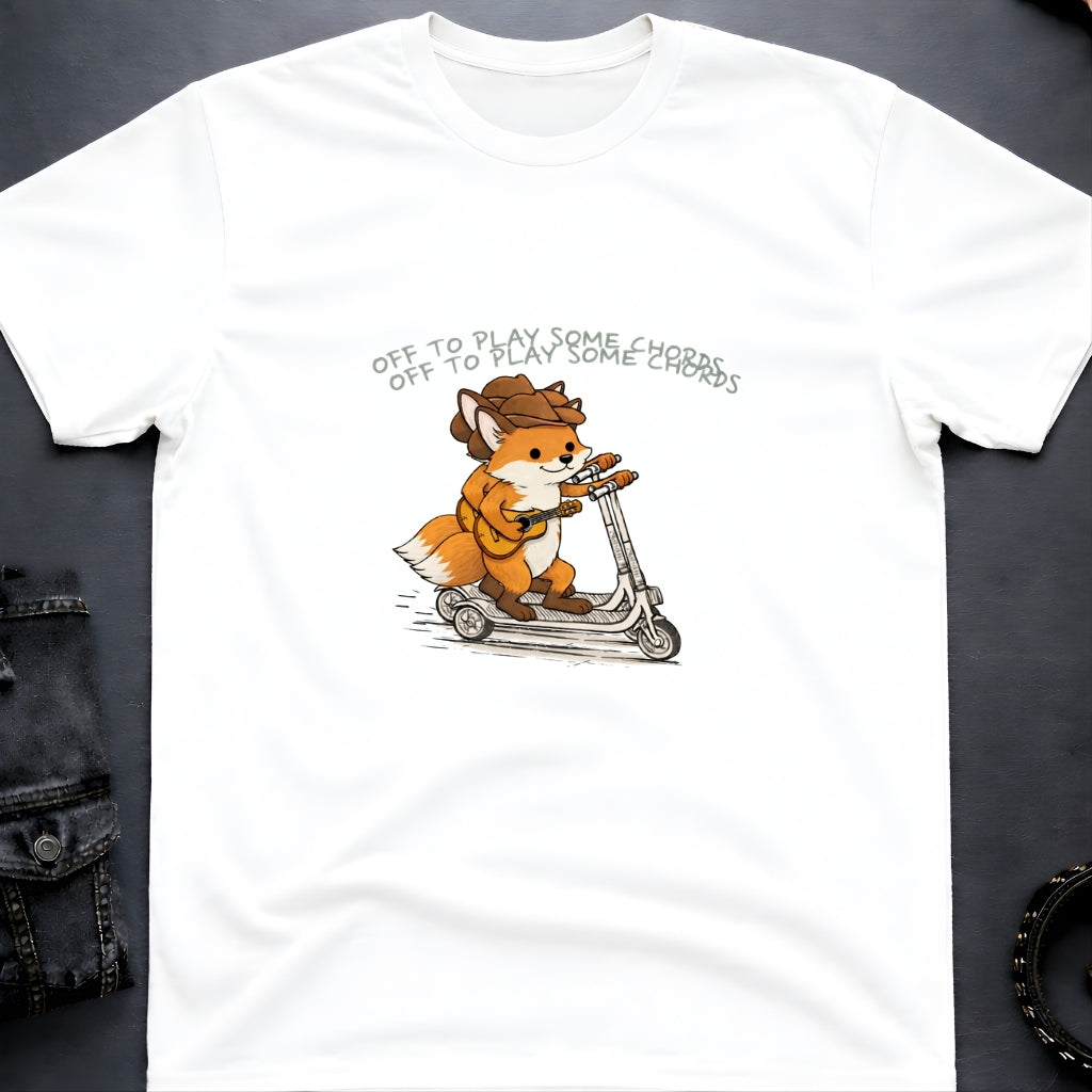Fox Animal Music T-Shirt