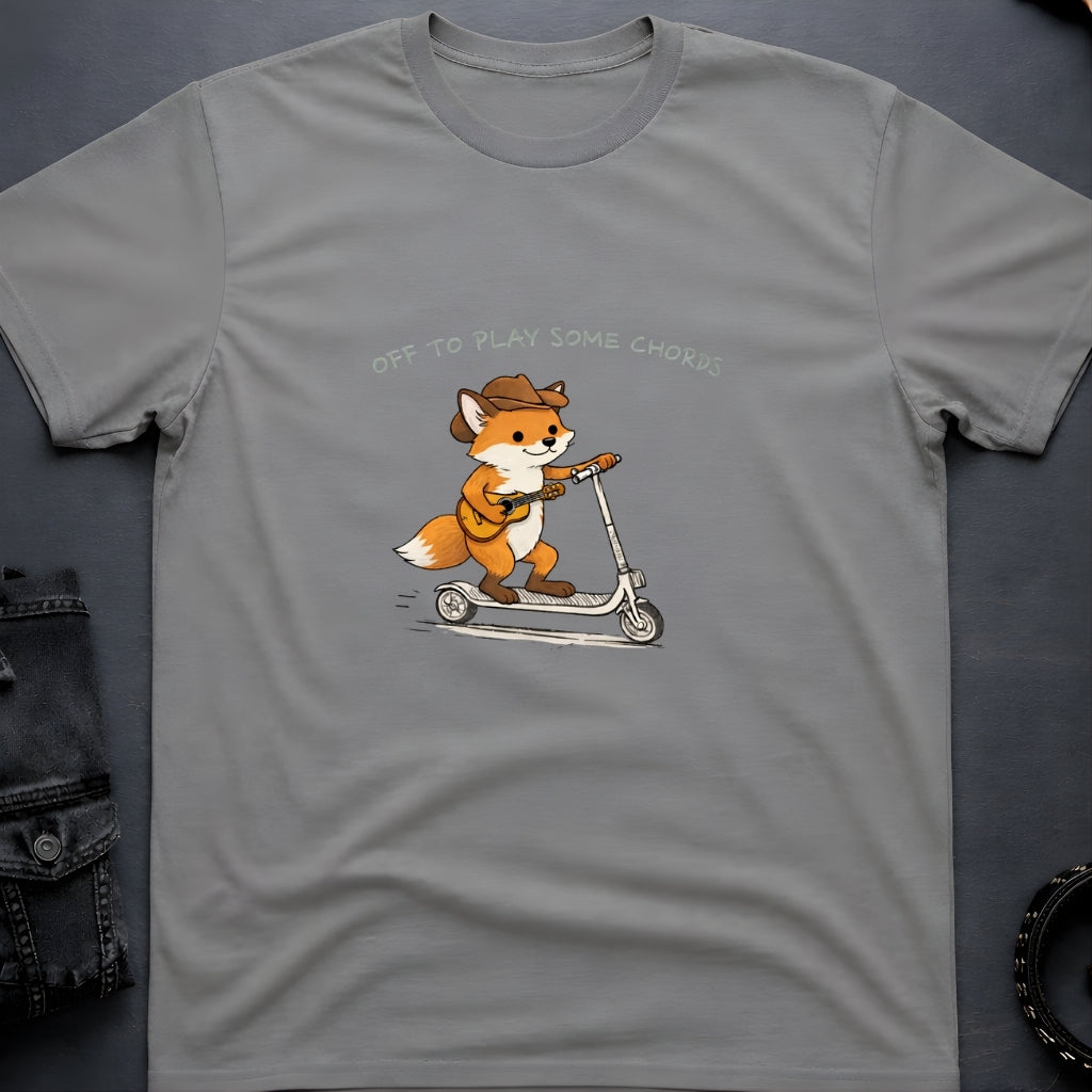 Fox Animal Music T-Shirt