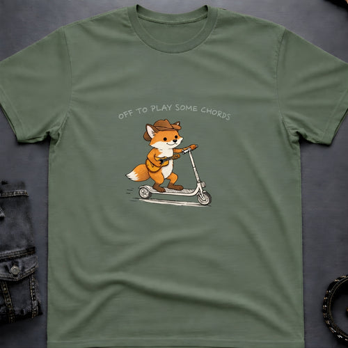Fox Animal Music T-Shirt