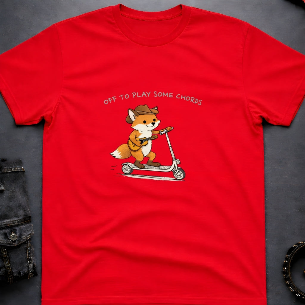 Fox Animal Music T-Shirt