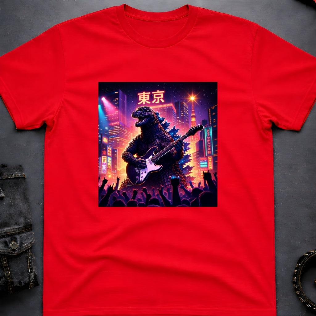 Godzilla Rocks Tokyo T-Shirt
