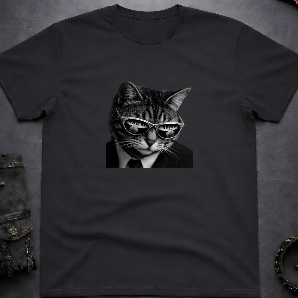 Jazz Piano Cat T-Shirt