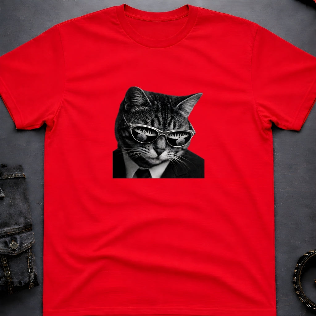 Jazz Piano Cat T-Shirt