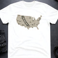 American Jazz Map T-Shirt