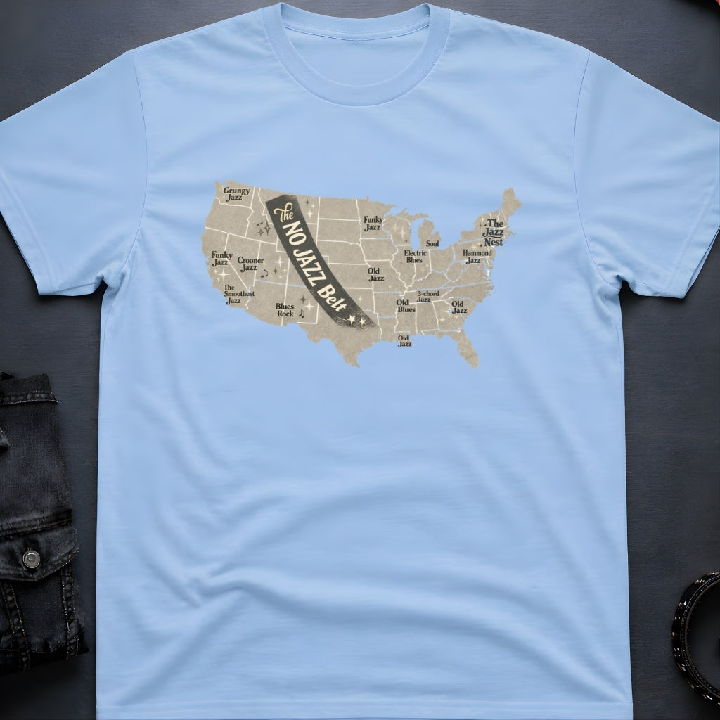 American Jazz Map T-Shirt