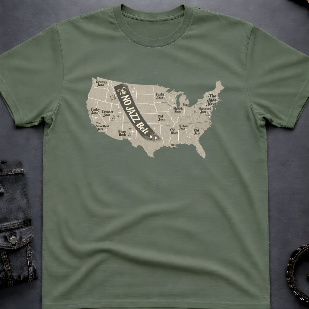 American Jazz Map T-Shirt