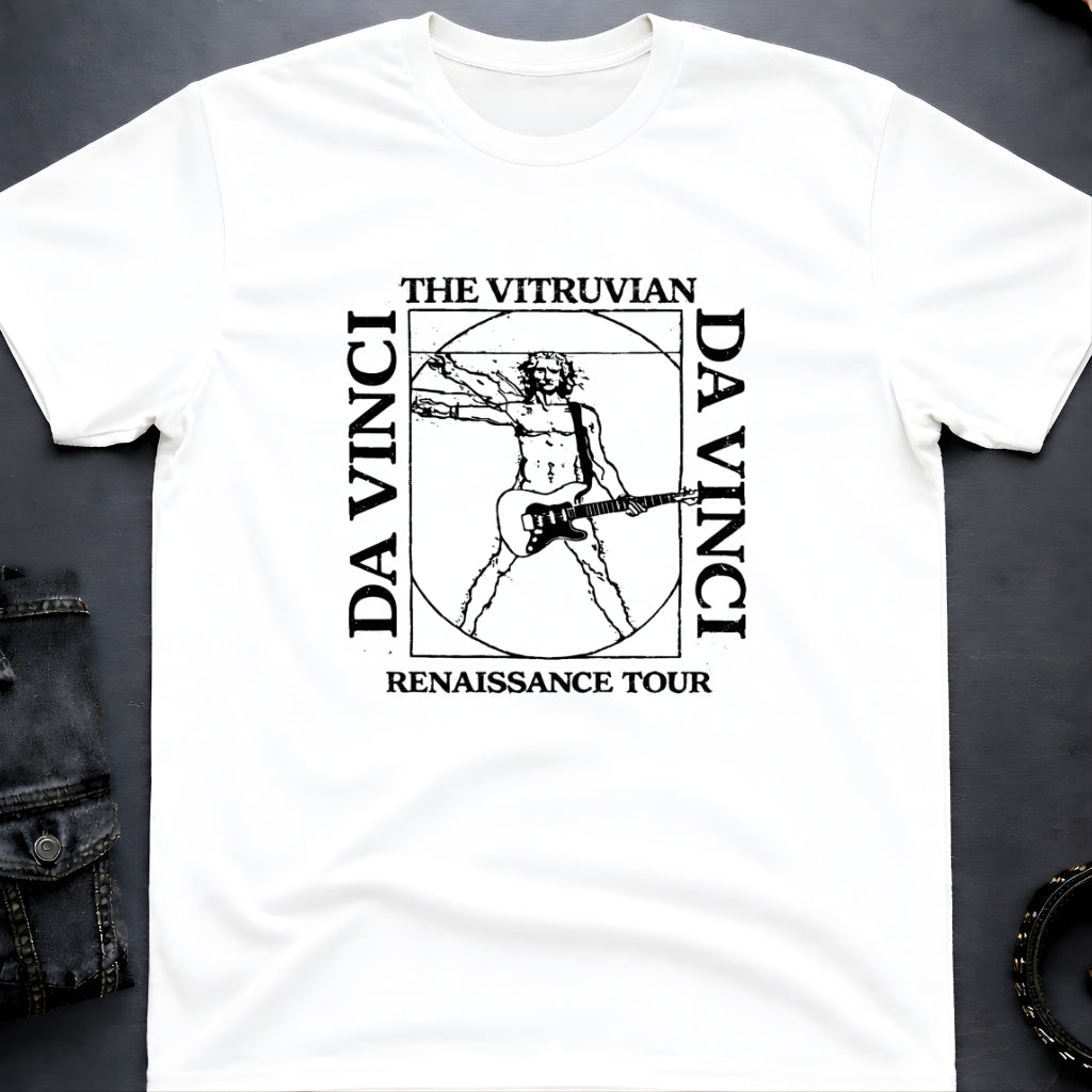 Vitruvian Rocker Da Vinci T-Shirt