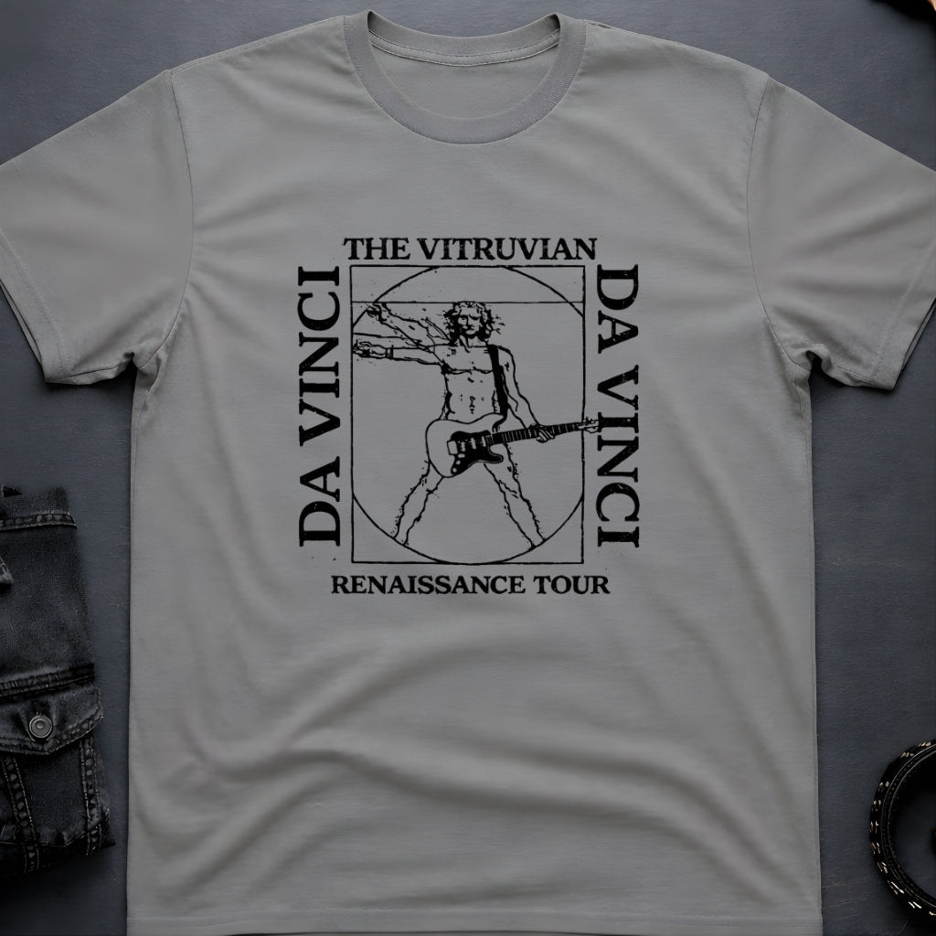 Vitruvian Rocker Da Vinci T-Shirt