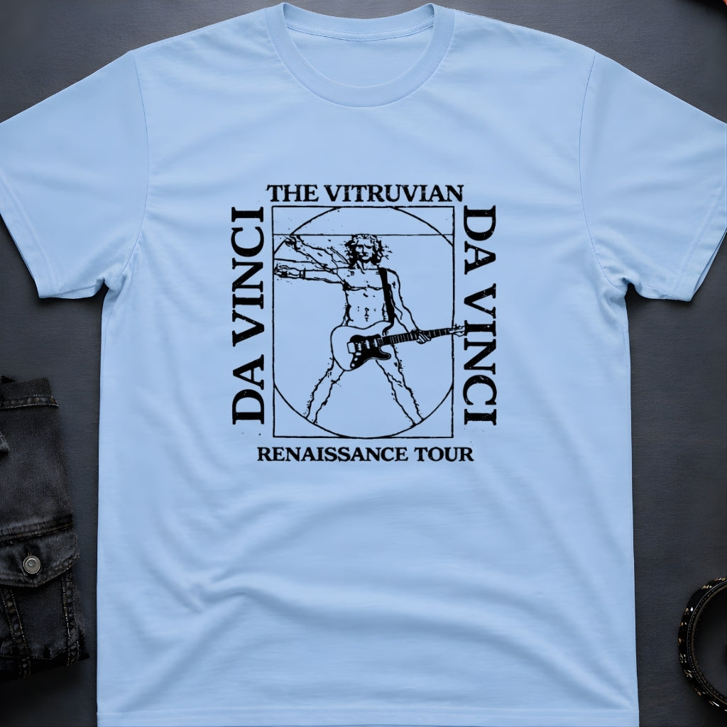 Vitruvian Rocker Da Vinci T-Shirt