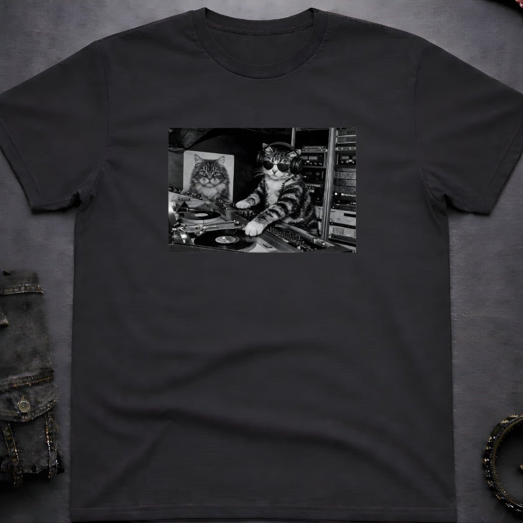 Larry Levan DJ Cat T-Shirt