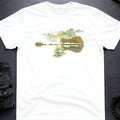 Night Guitar Landscape T-Shirt
