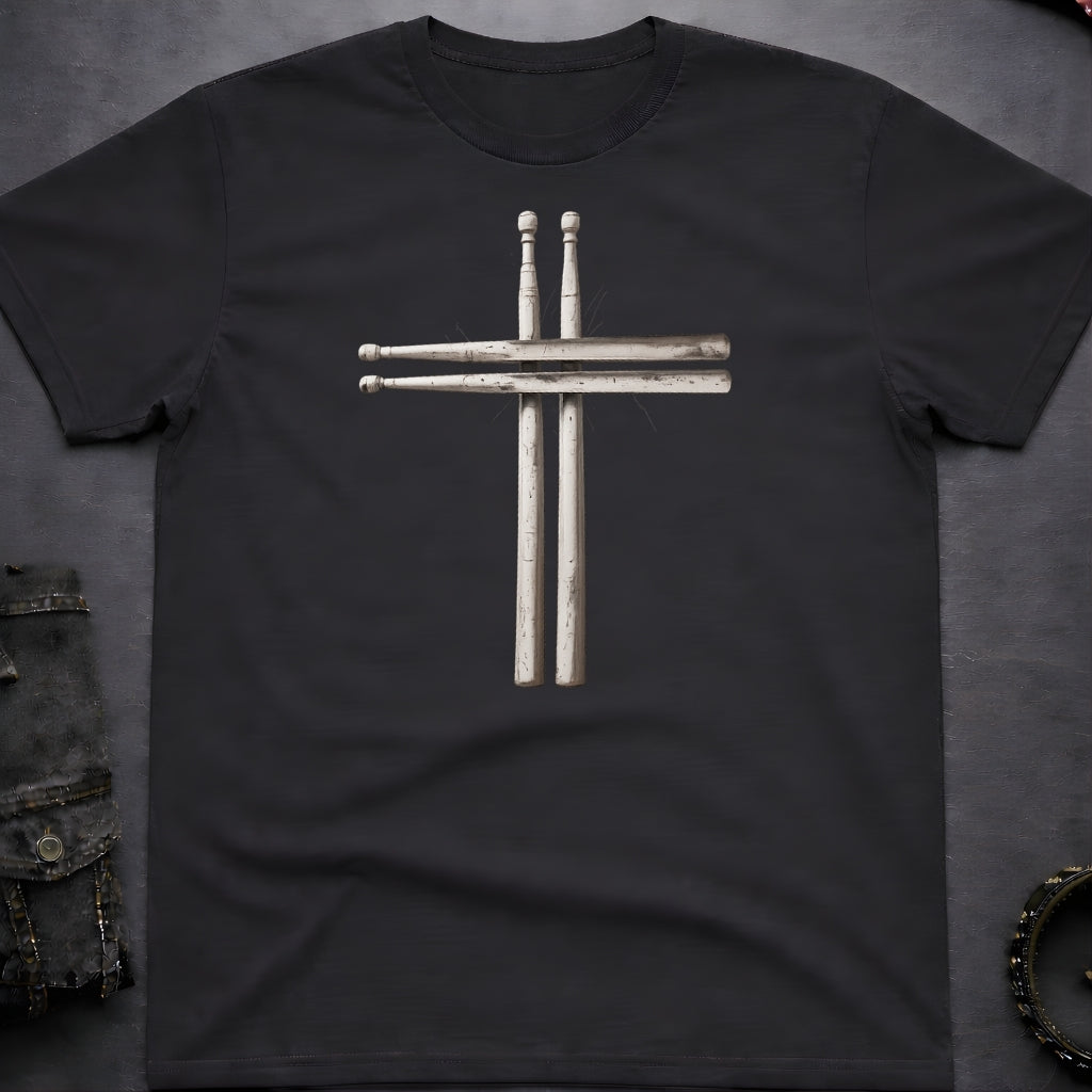 Drumsticks Cross T-Shirt