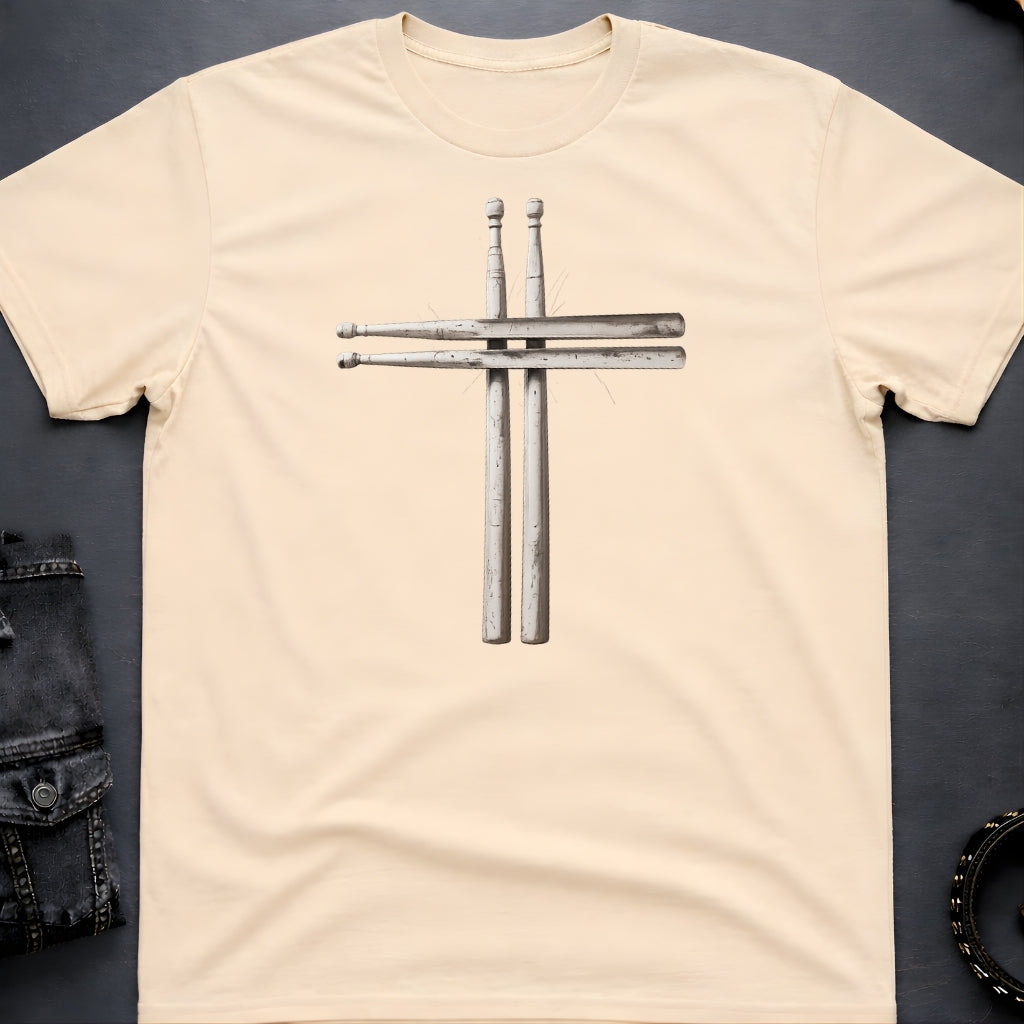 Drumsticks Cross T-Shirt