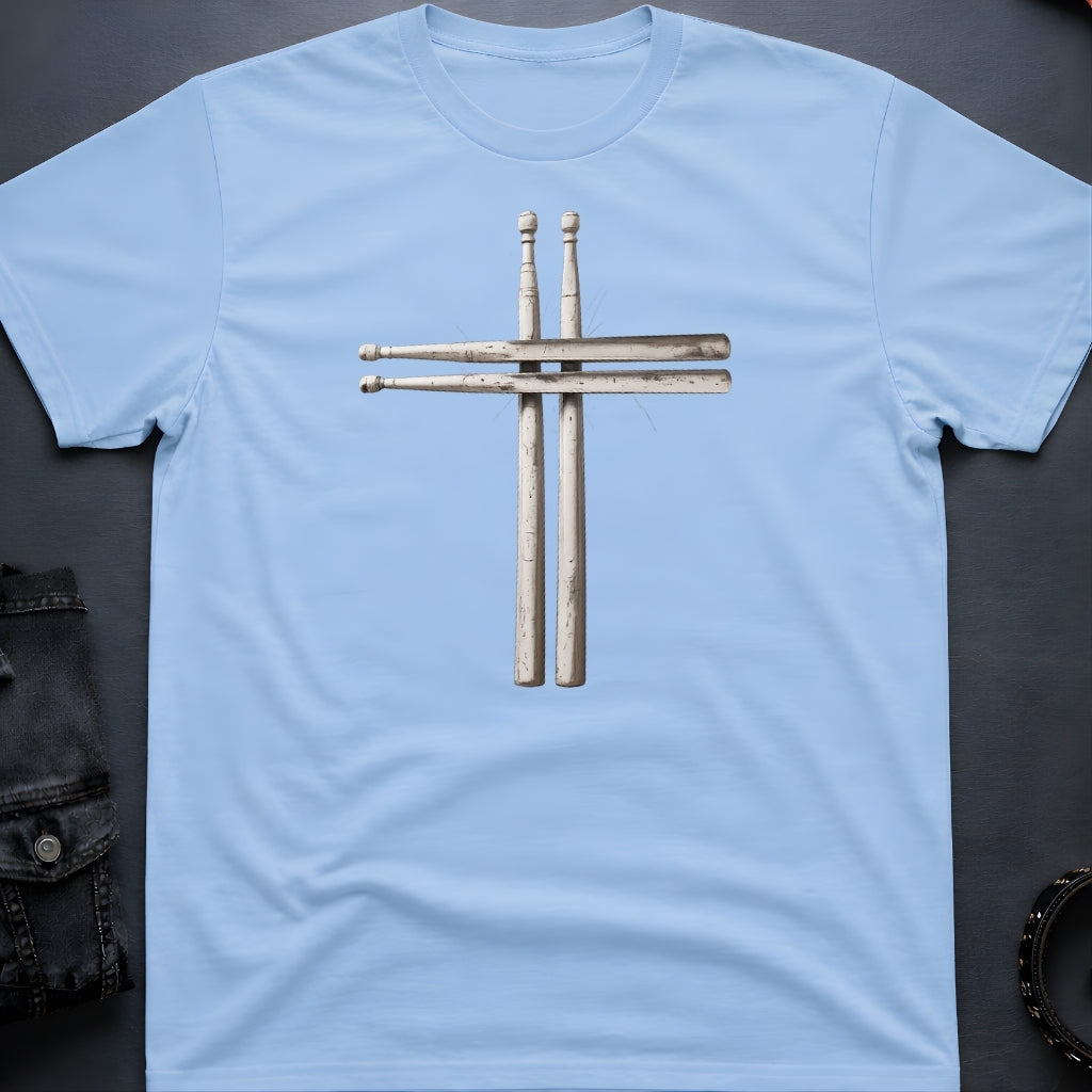 Drumsticks Cross T-Shirt